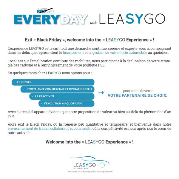 Leasygo Experience