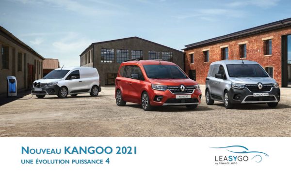 nouveau Kangoo leasing véhicule utilitaire